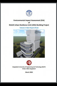 Cover Image of the 📂 Volume II: Main Report- Environmental Impact Assessment (EIA) of  RAJUK Urban Resilience Unit (URU) Building Project