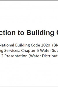 Cover Image of the 2.15 Plumbing Fuel Part 3 (BNBC 2020, Part 8 Building Services: Chapter 5 Water Supply)