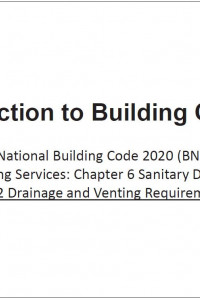 Cover Image of the 2.17 Plumbing Fuel Part 5 Drainage and Venting Requirements (BNBC 2020, Part 8 Building Services: Chapter 6 Sanitary Drainage)