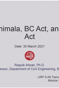 Cover Image of the 1.3 Bidhimala, BC Act and TI Act