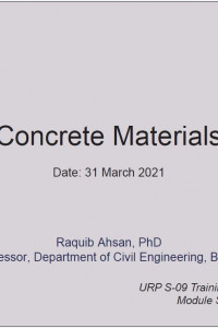Cover Image of the 1.4 Concrete Materials