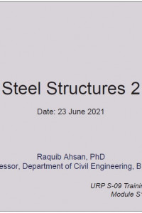 Cover Image of the 1.20 Steel Structures 2